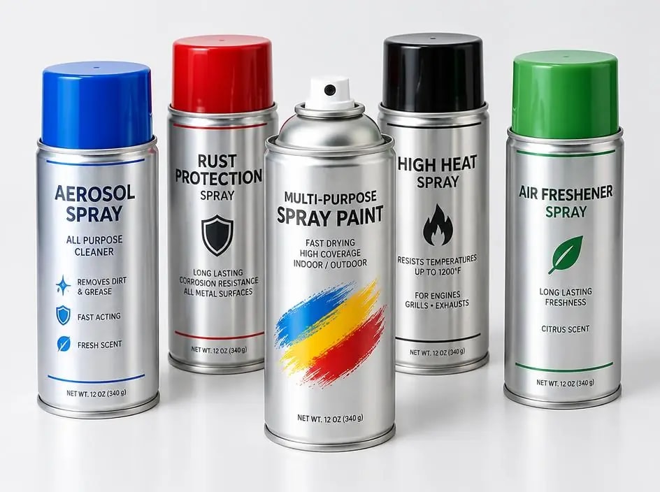 Aerosol cans