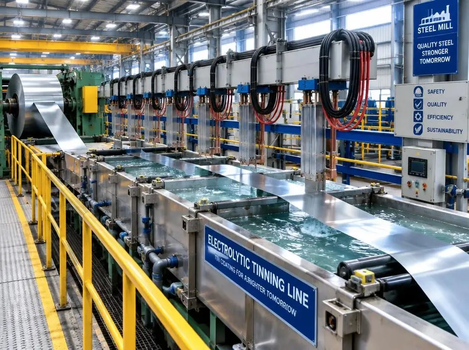 Tinning lines