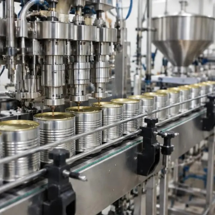 Can Components & Closures for Fillers with in-house body lines