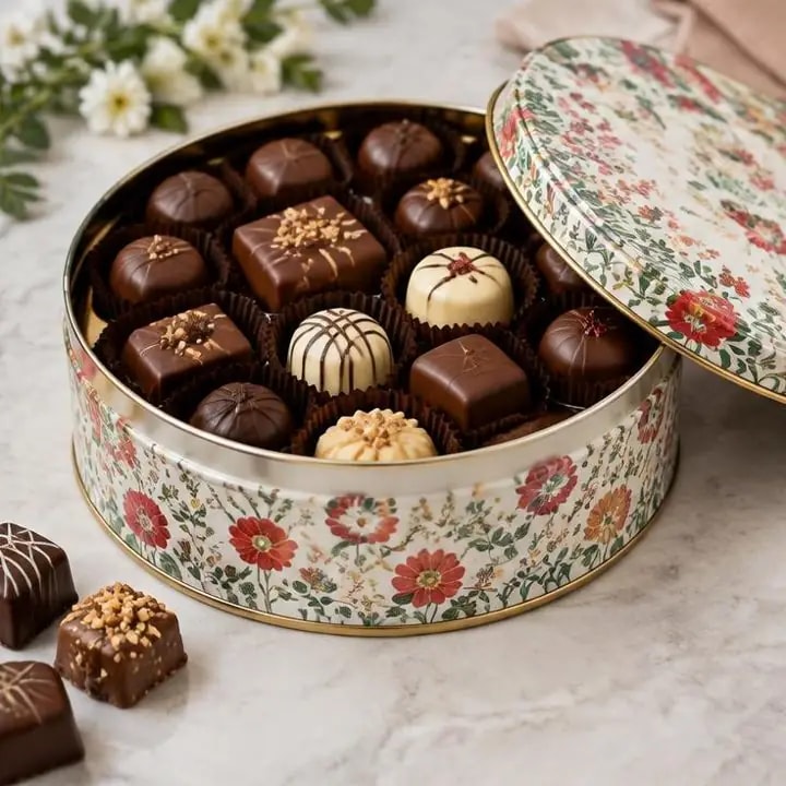 Decorative & Gifting Tins for Confectionery