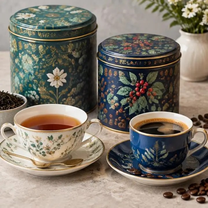 Decorative & Gifting Tins for Tea and coffee