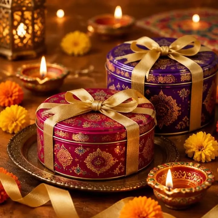 Decorative & Gifting Tins for Festive gifting