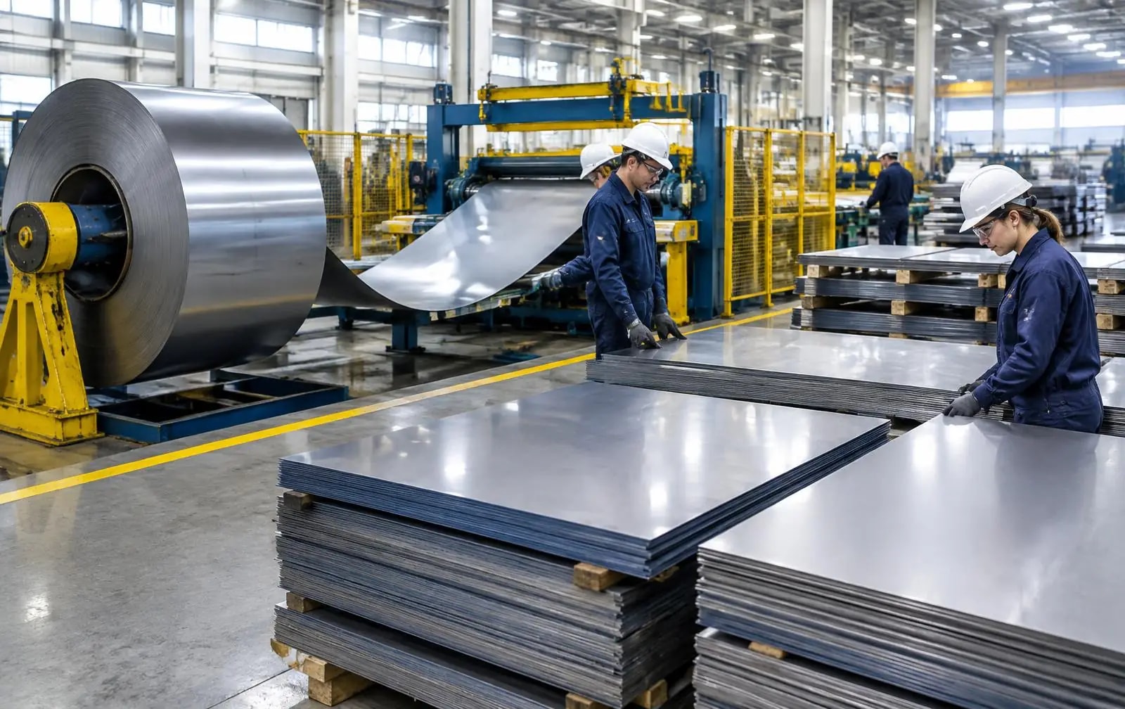 Secondary steel coils graded at Avighna