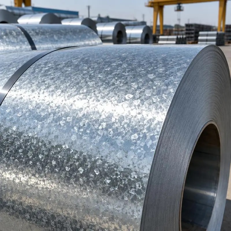 Galvanised coil