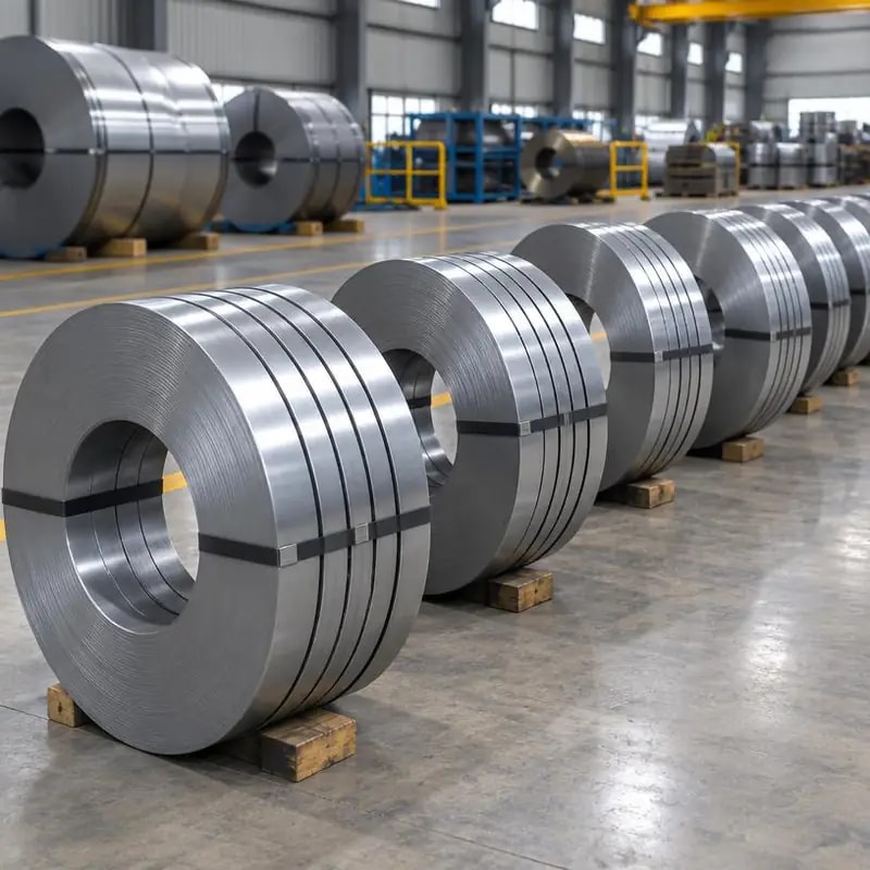 Slit strip coils