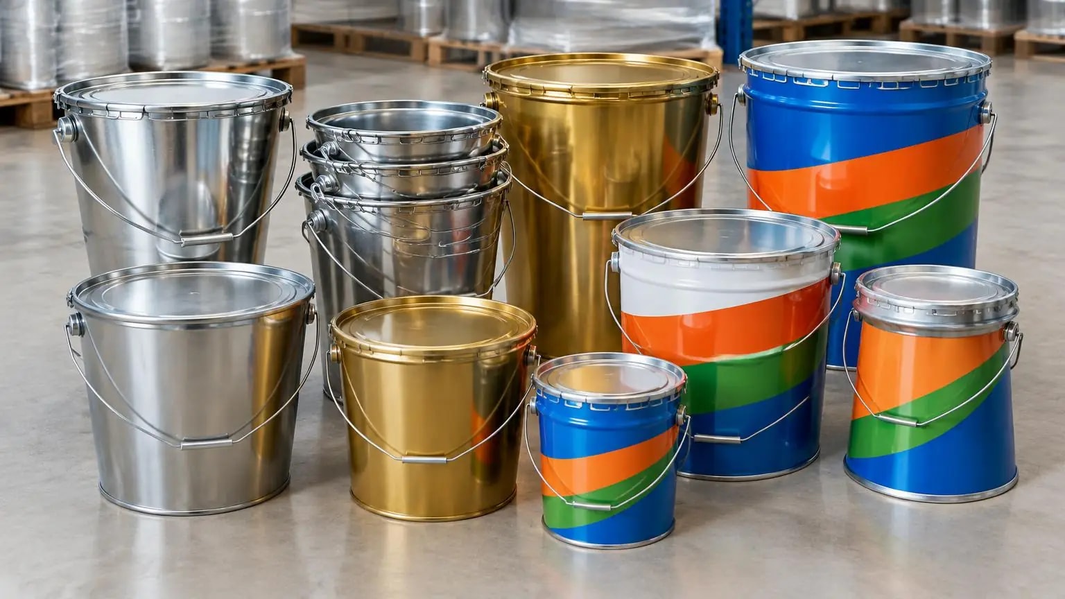 Conical & Straight Pails