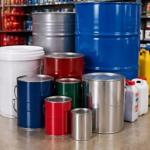 Metal packaging for Paints & chemicals
