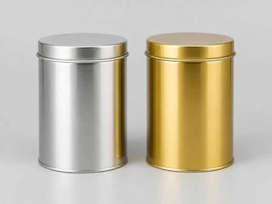 Plain silver / golden