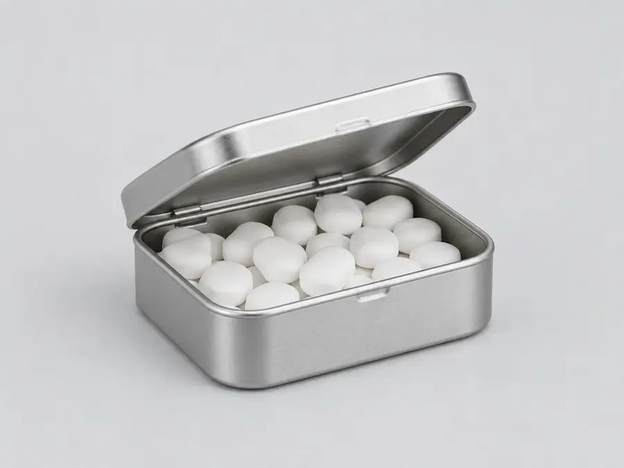 Hinged lid