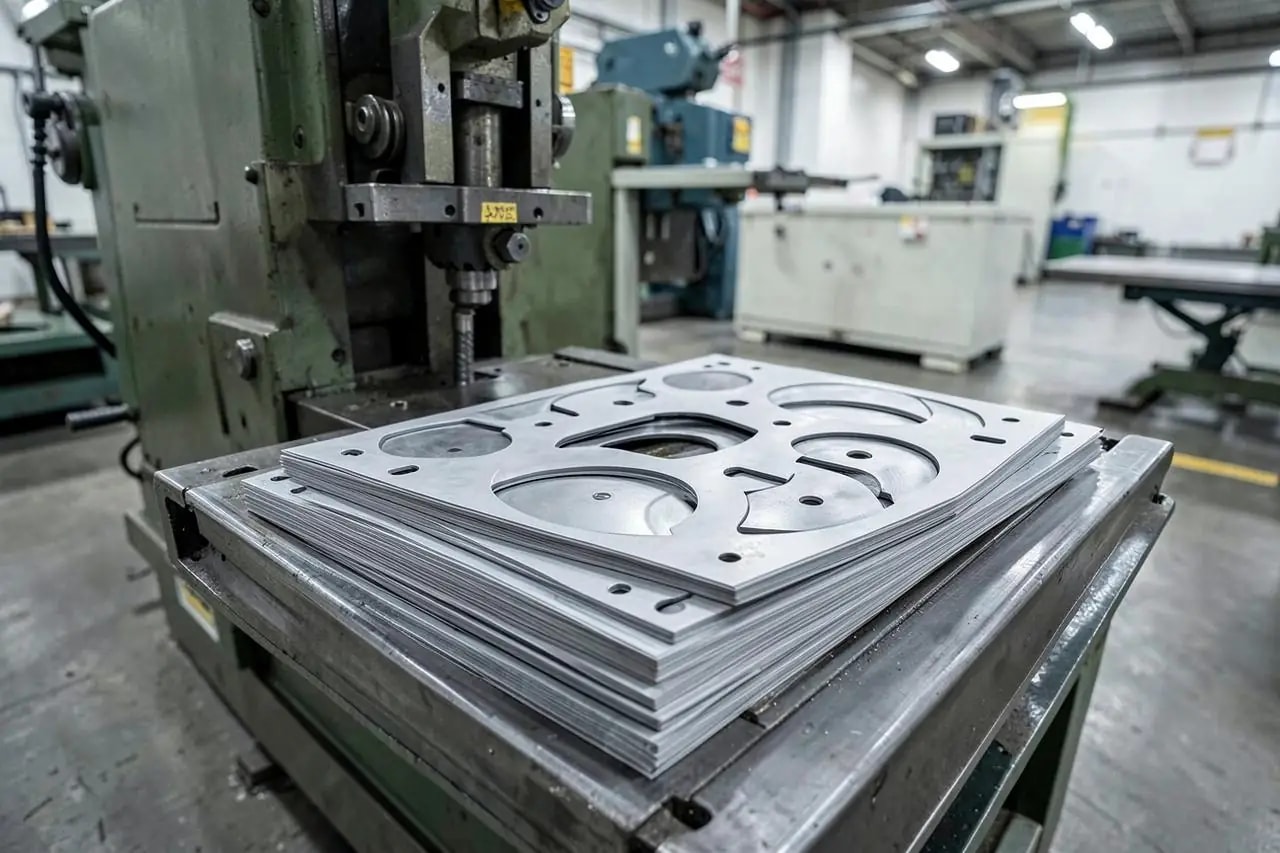 Blanking at Avighna Steel