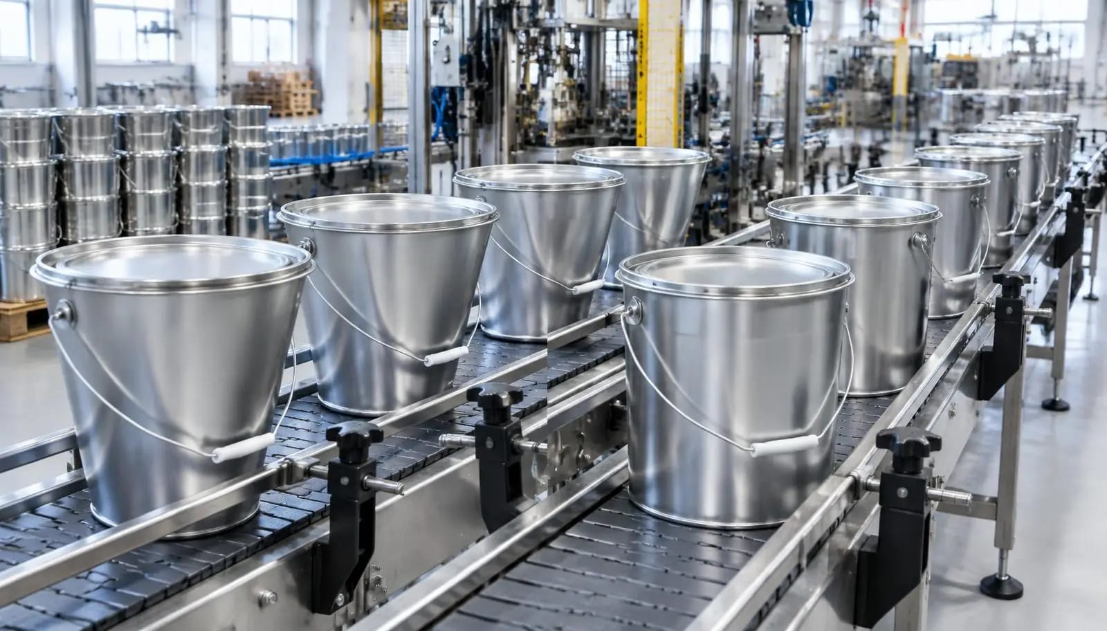 Pails service at Avighna Steel