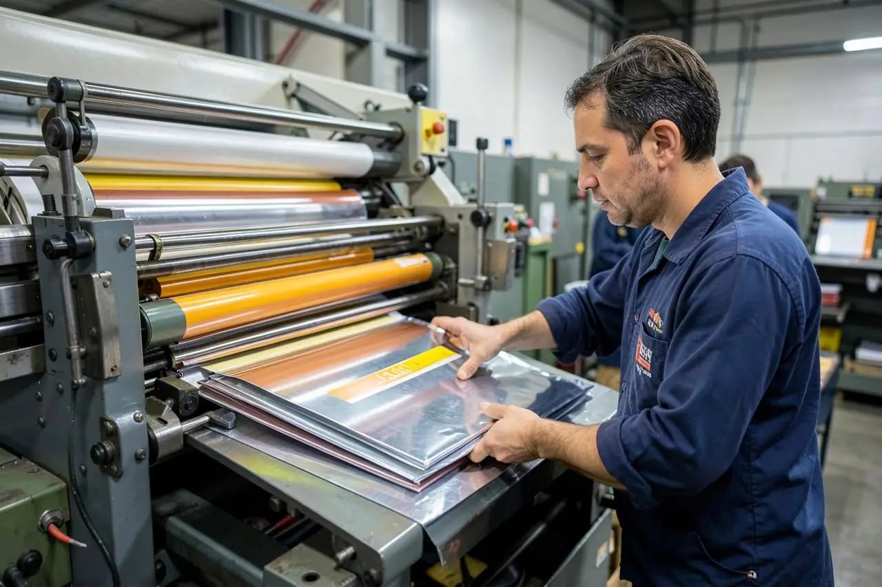 Printing service at Avighna Steel
